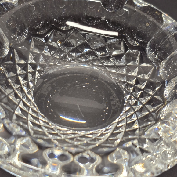 Waterford Crystal Colleen Ashtray Boho Chic Luxury Classic Cottagecore - Picture 4 of 11
